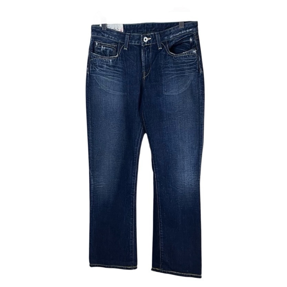 Loomstate Women’s Bootcut Jeans Ethos 30 Twilight Mid Rise Organic Cotton 30”x29